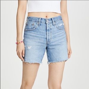 Levis's 501 Mid Thigh Shorts- Luxor Night